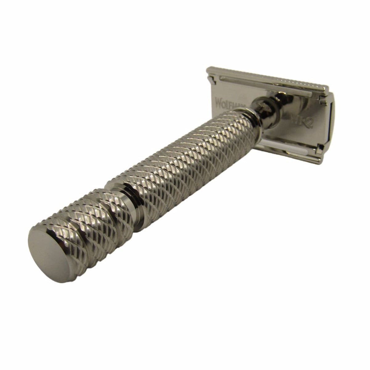 Wolfman Stainless Steel Safety Razor (WR2-SB Head, WRH2 Handle 90mm) -  (Pre-Owned)