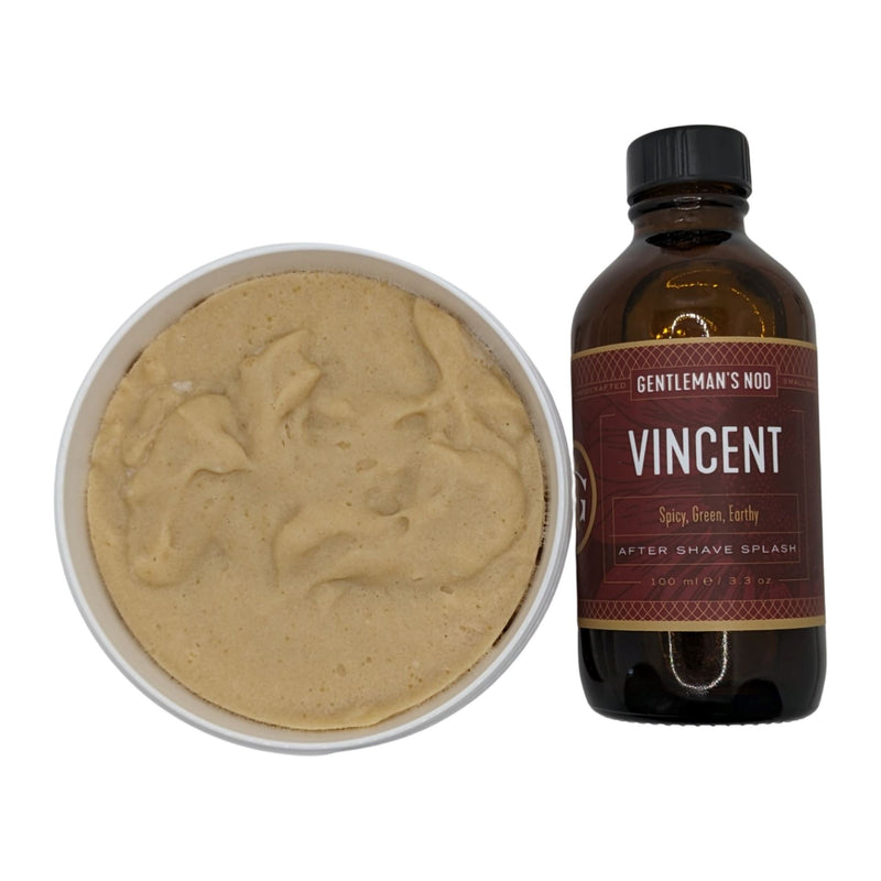Vincent Shaving Soap and Splash - by Gentleman's Nod (Used) Shaving Soap MM Consigns (JC) 
