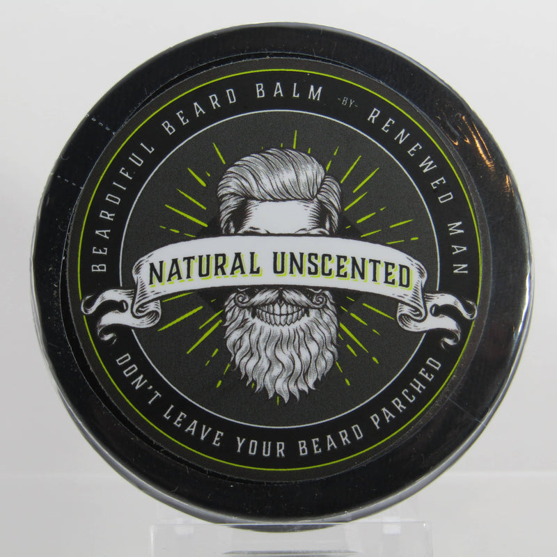 Natural Unscented Beard Balm - by Renewed Man (Pre-Owned) Beard Balms & Butters Murphy & McNeil Pre-Owned Shaving 